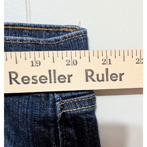 Old Navy Jeans Womens 20 Blue The Sweetheart Mid Rise Bootcut Dark Wash Denim - Picture 5 of 8